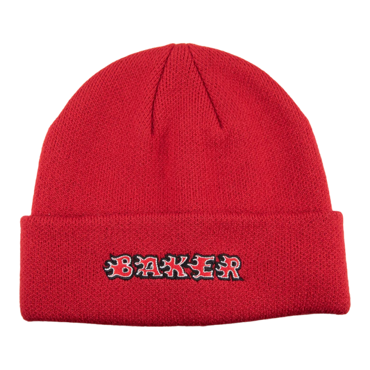 Baker Flames Beanie - Red