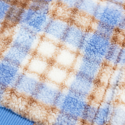 Carpet Company Fleece Hoodie - Blue Plaid