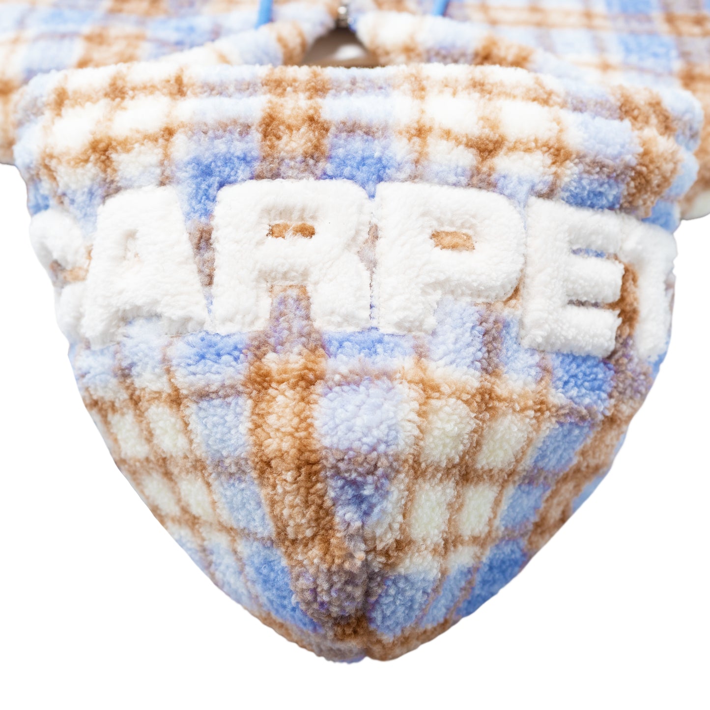 Carpet Company Fleece Hoodie - Blue Plaid