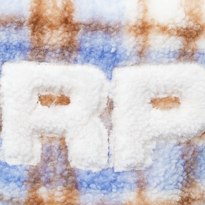 Carpet Company Fleece Hoodie - Blue Plaid