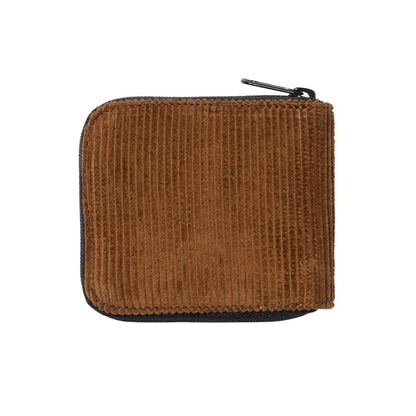 Carhartt WIP Flint Zip Wallet - Deep Hamilton Brown