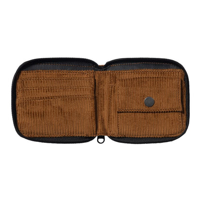 Carhartt WIP Flint Zip Wallet - Deep Hamilton Brown