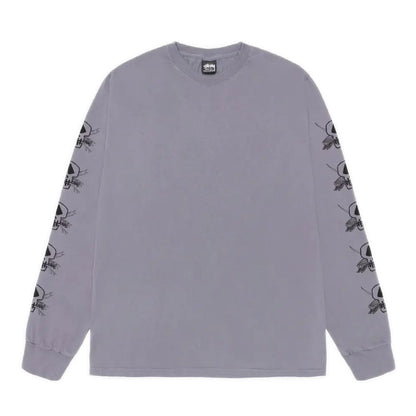Stussy Foils Pigment Dyed Longsleeve - Shark