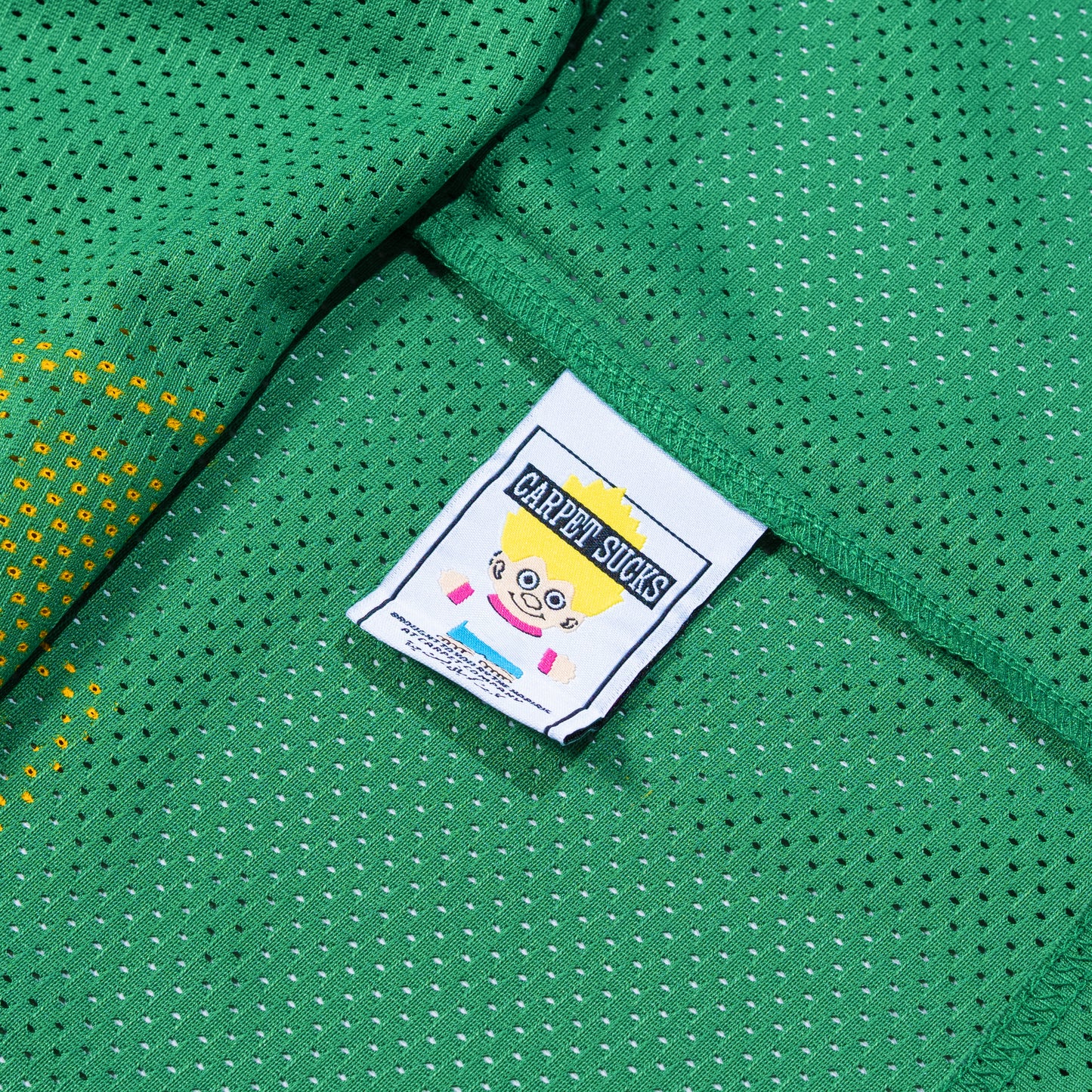 Carpet Company Carpet Football Jersey - Green