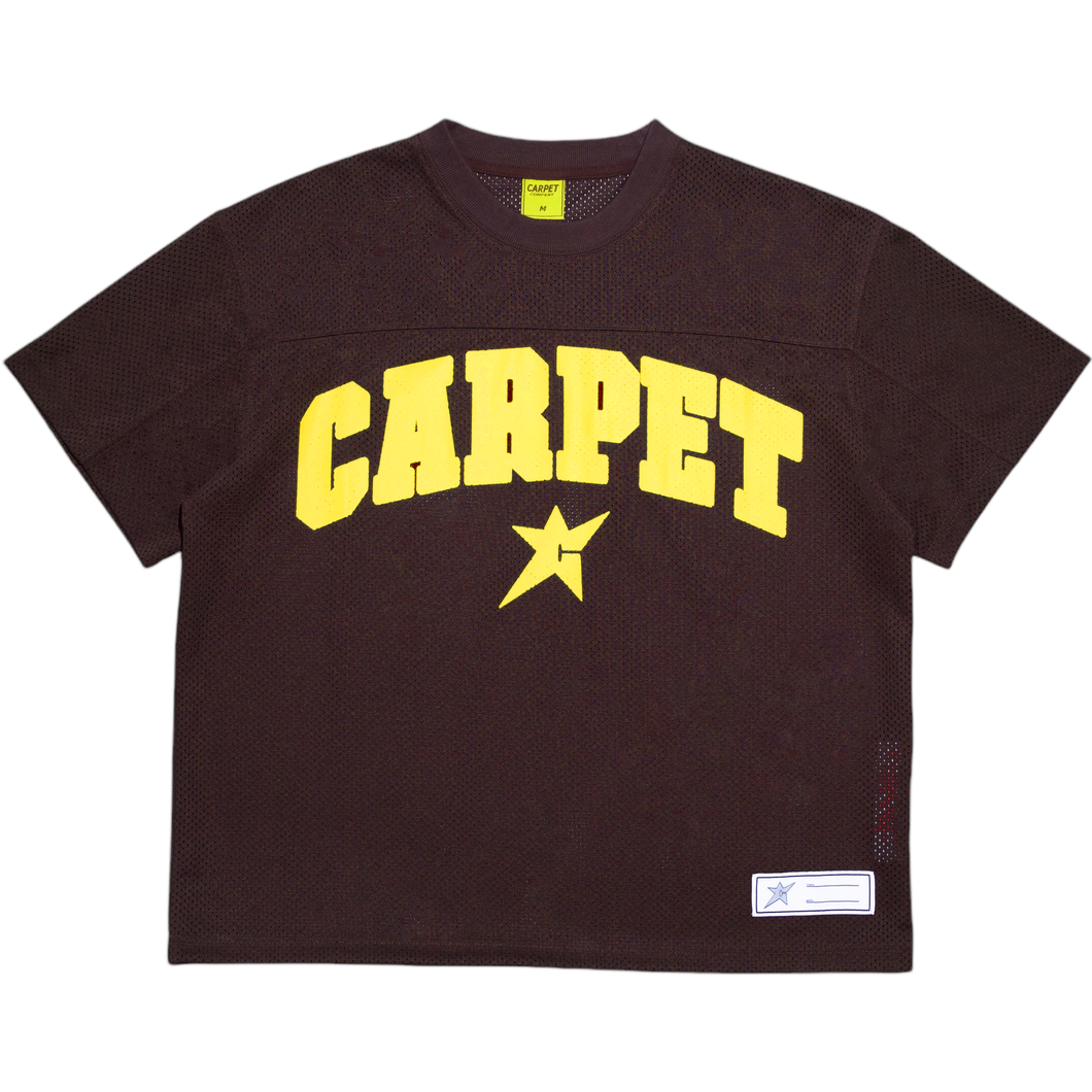 Carpet Company Football Jersey - Brown