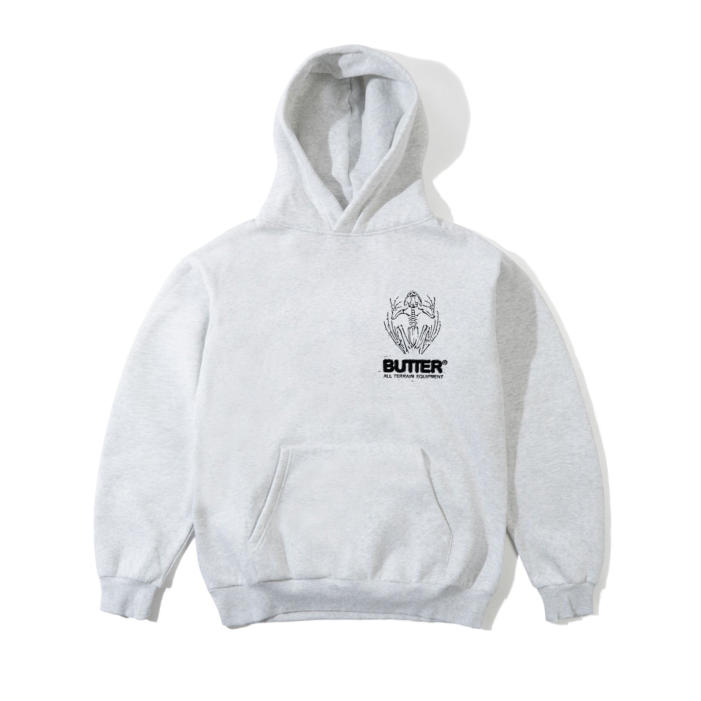 Butter Goods Fossil Hoodie - Ash