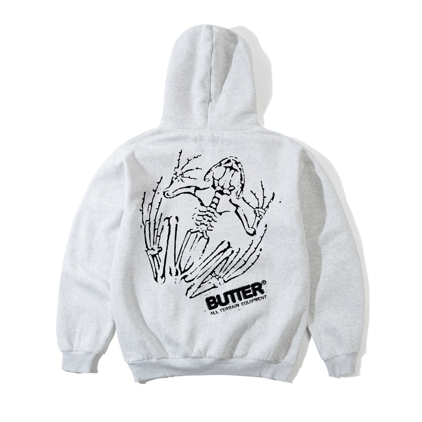 Butter Goods Fossil Hoodie - Ash