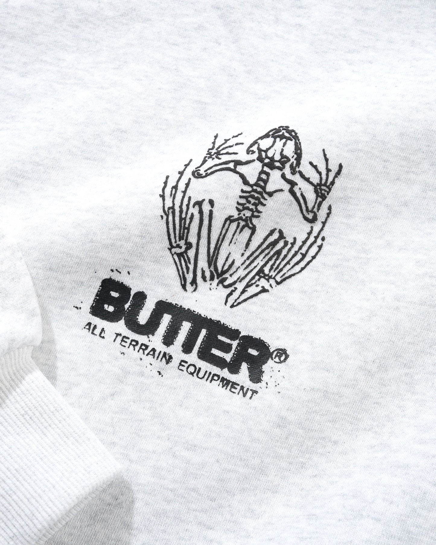 Butter Goods Fossil Hoodie - Ash