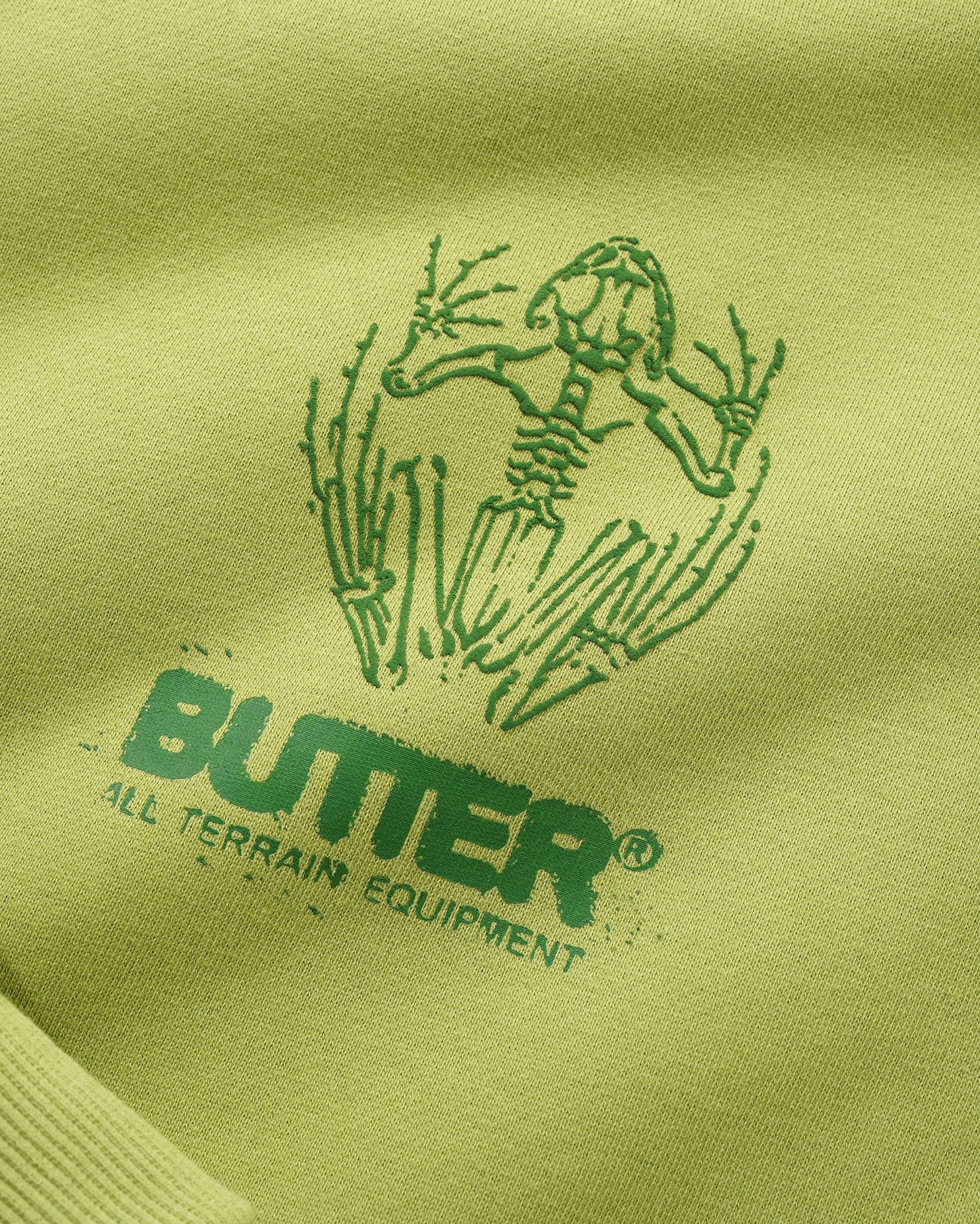 Butter Goods Fossil Hoodie - Moss