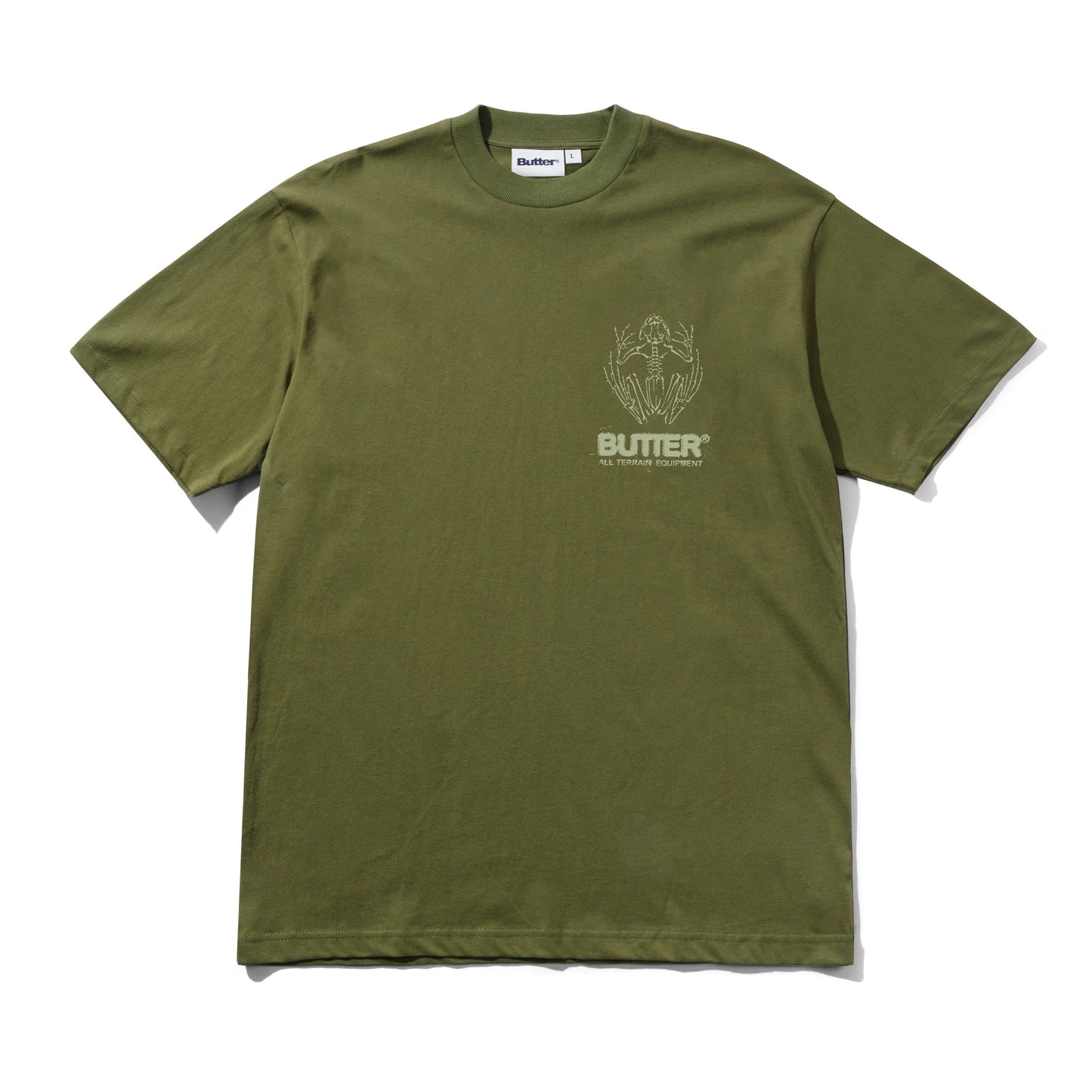 Butter Goods Fossil Tee - Moss