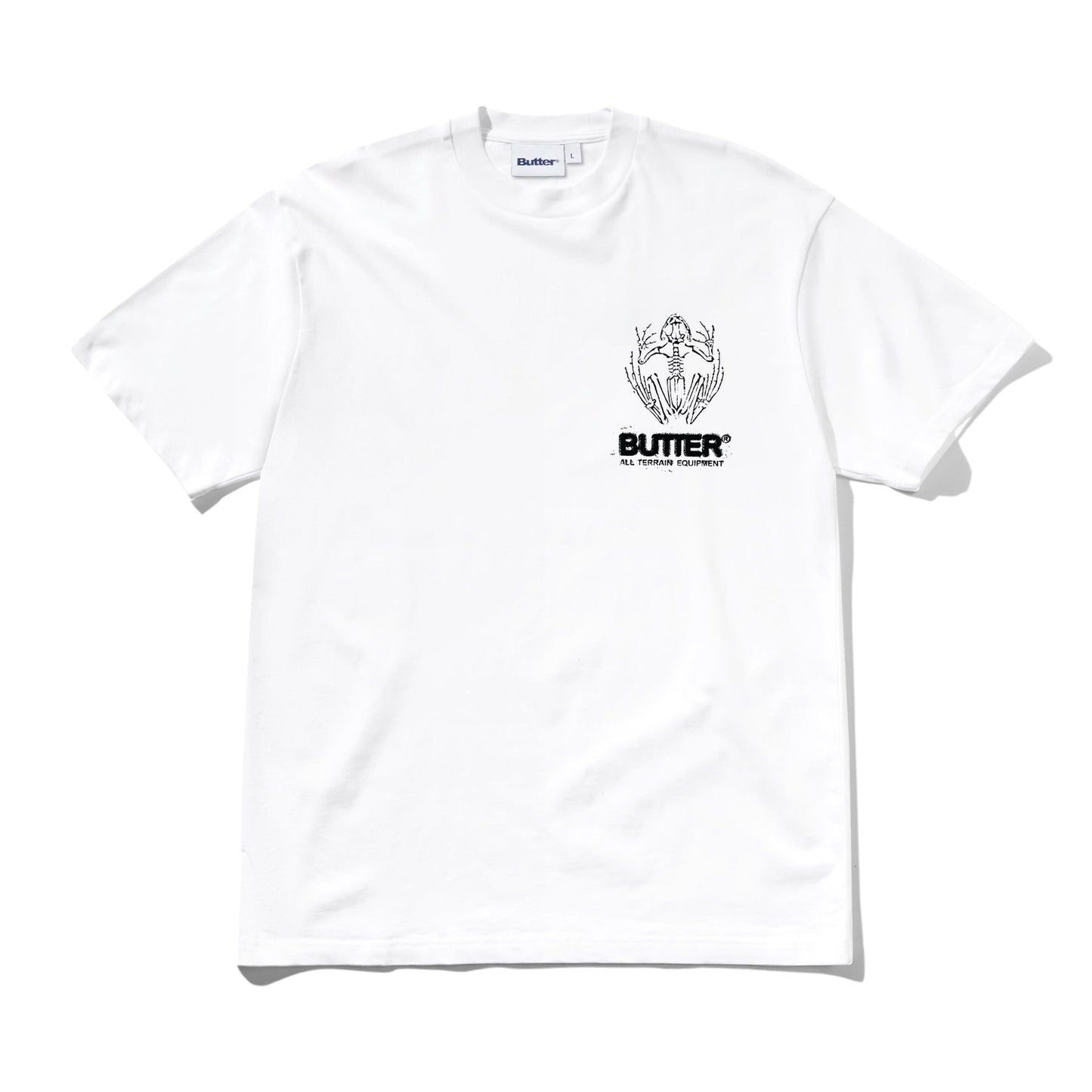 Butter Goods Fossil Tee - White