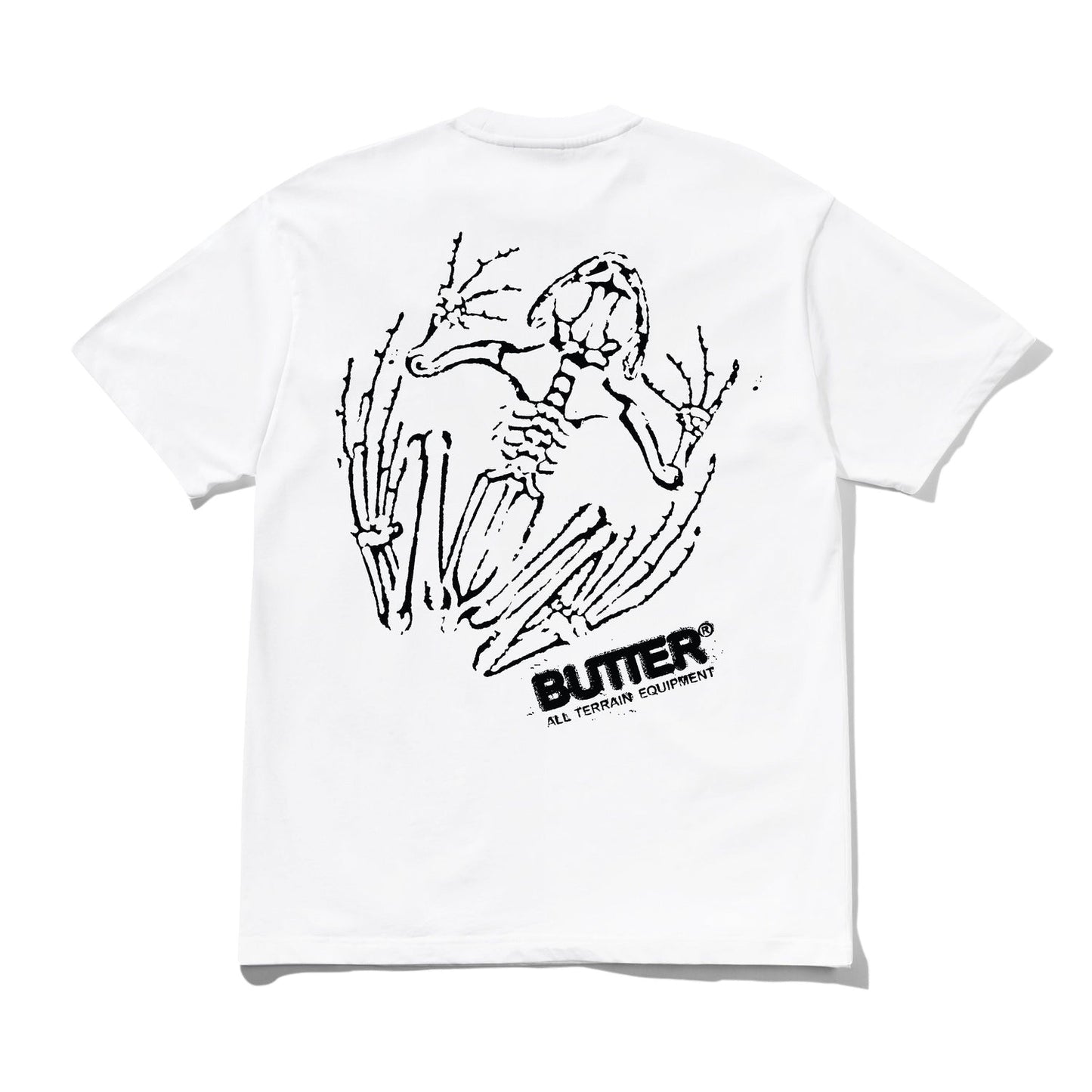 Butter Goods Fossil Tee - White
