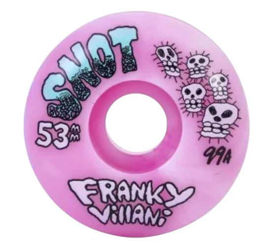 Snot Franky Villani Pink Skulls Wheels - 99A 53mm