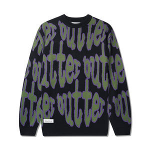 Butter Goods Frenzy Knit Sweater - Black