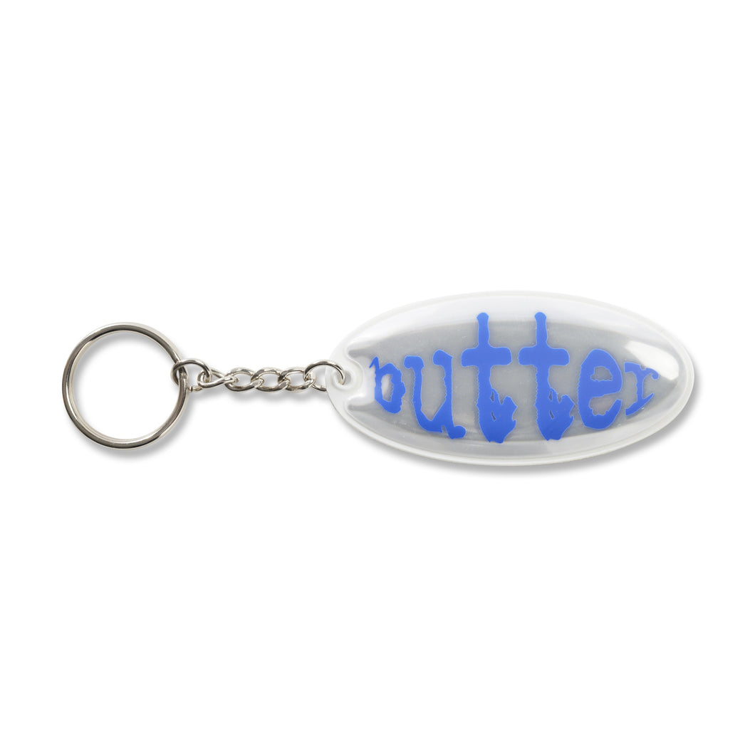 Butter Goods Frenzy Reflective Key Chain - Pearl