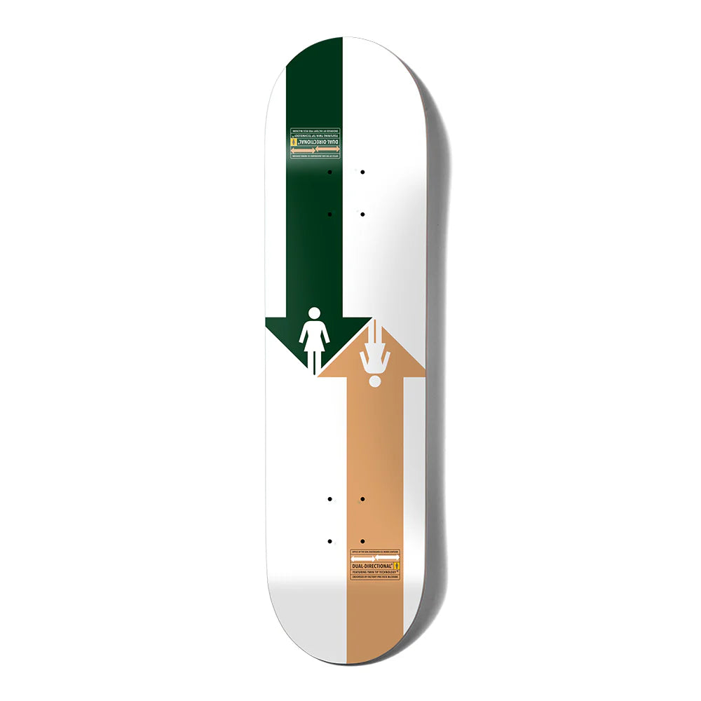 Girl McCrank Dual Direction Twin Deck - 8.25