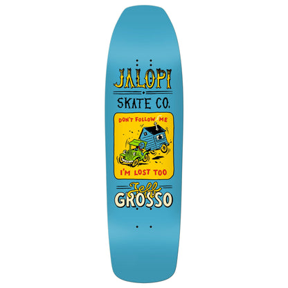 Antihero Grosso Jalopi Returns Square Top Rails Deck - 9.25