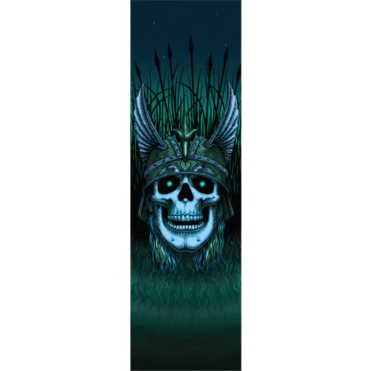 Powell-Peralta Anderson Skull Green Grip Sheet 9"