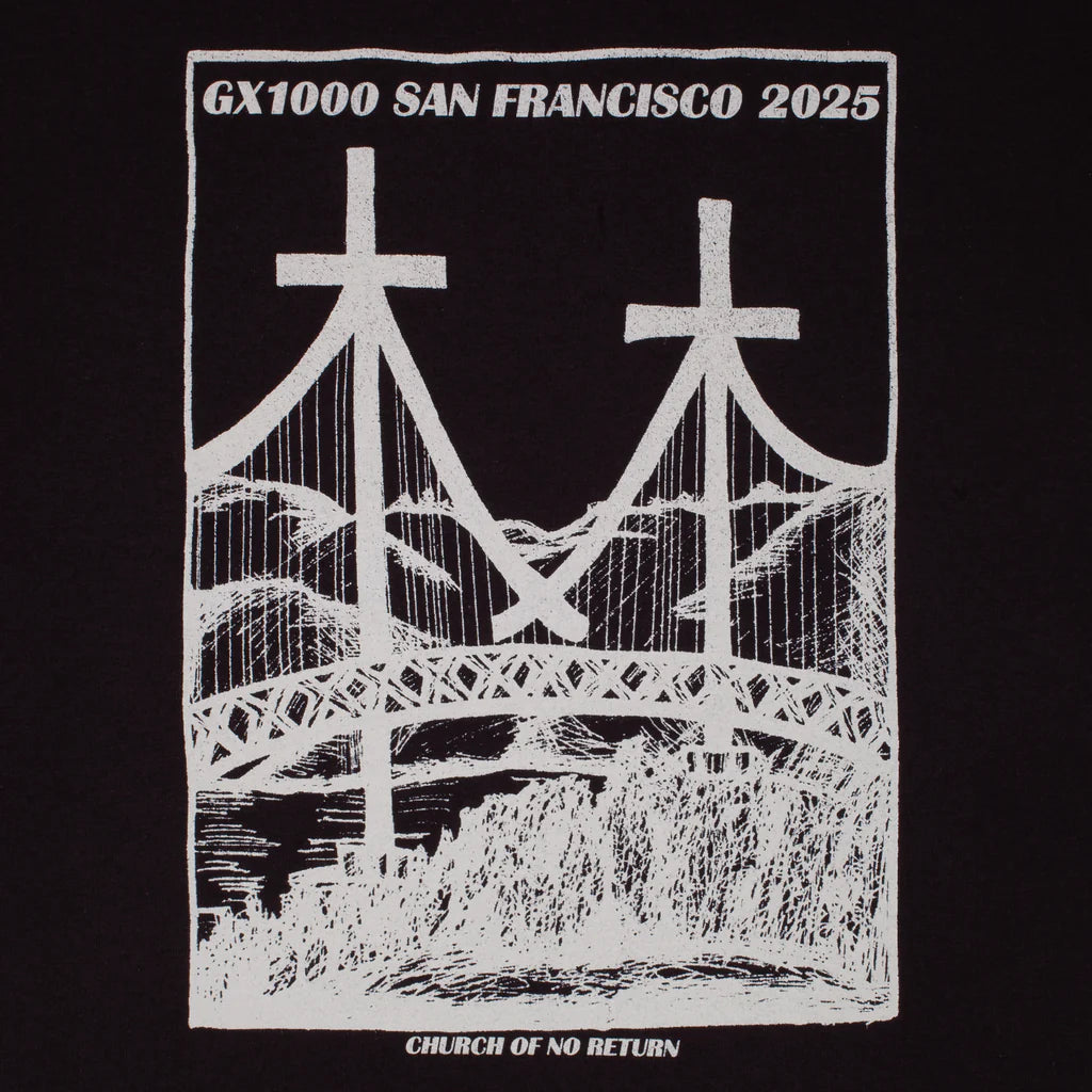 GX1000 Church Of No Return Tee - Black