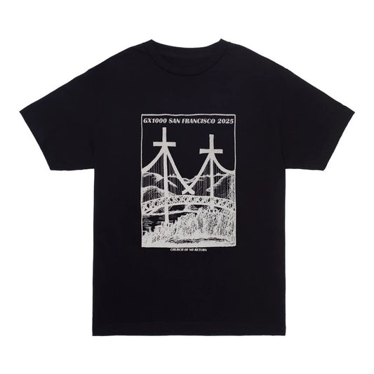 GX1000 Church Of No Return Tee - Black