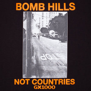 GX1000 Bomb Hills Tee - Black/Orange