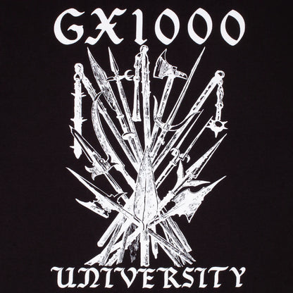 GX1000 University Tee - Black