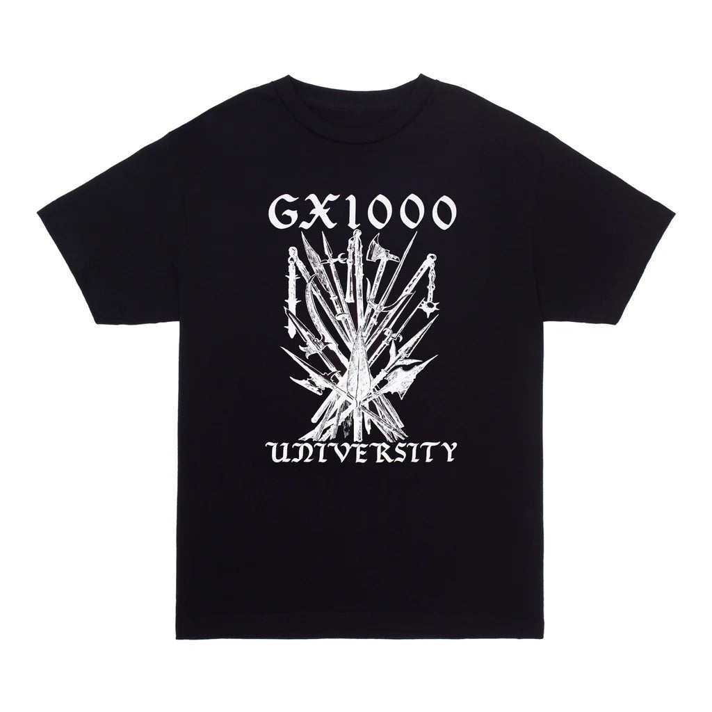 GX1000 University Tee - Black