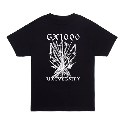 GX1000 University Tee - Black