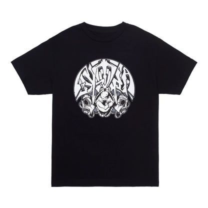 GX1000 Dystopia Gas Mask Tee - Black