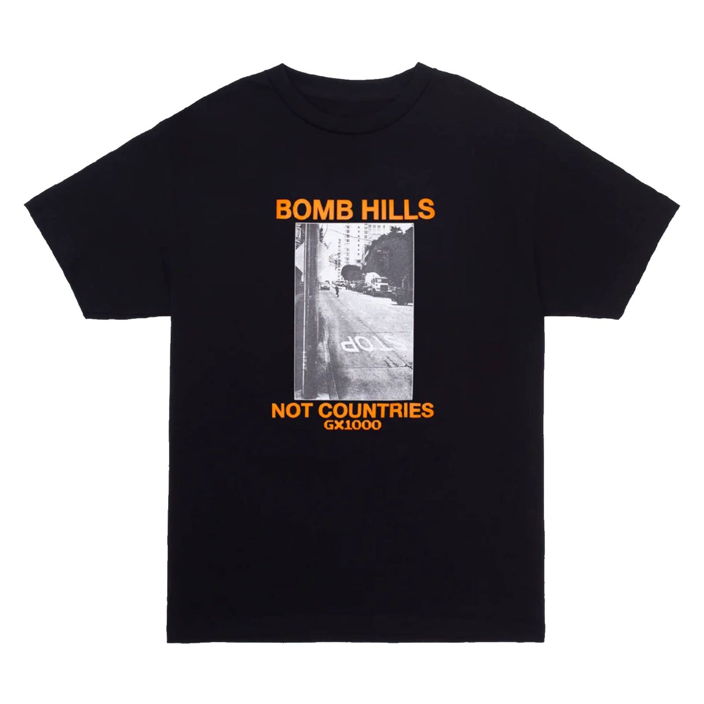 GX1000 Bomb Hills Tee - Black/Orange