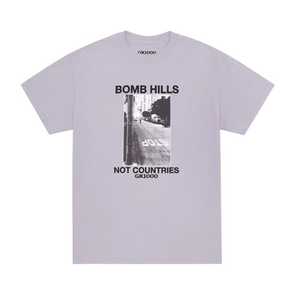GX1000 Bomb Hills Not Countries Tee - Lilac/Chalk