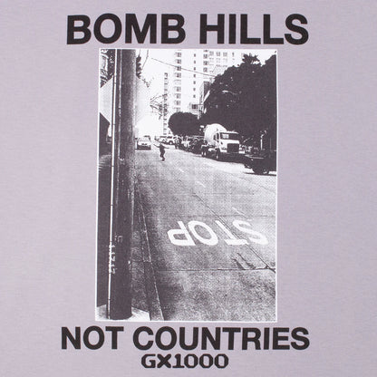 GX1000 Bomb Hills Not Countries Tee - Lilac/Chalk