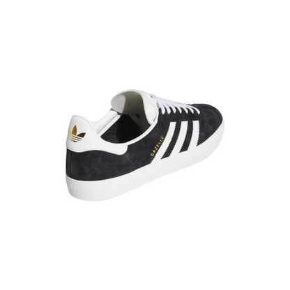 Adidas Gazelle ADV - Core Black / Cloud White / Gold Metallic