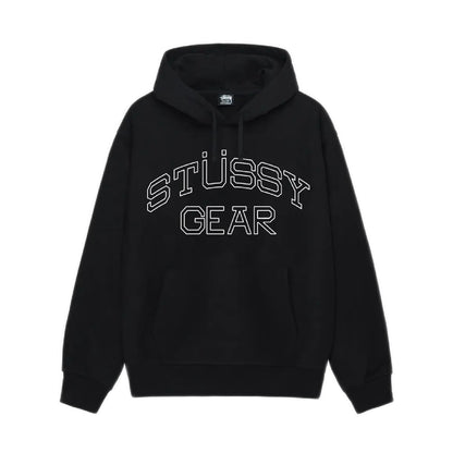 Stussy Gear Hoodie - Black