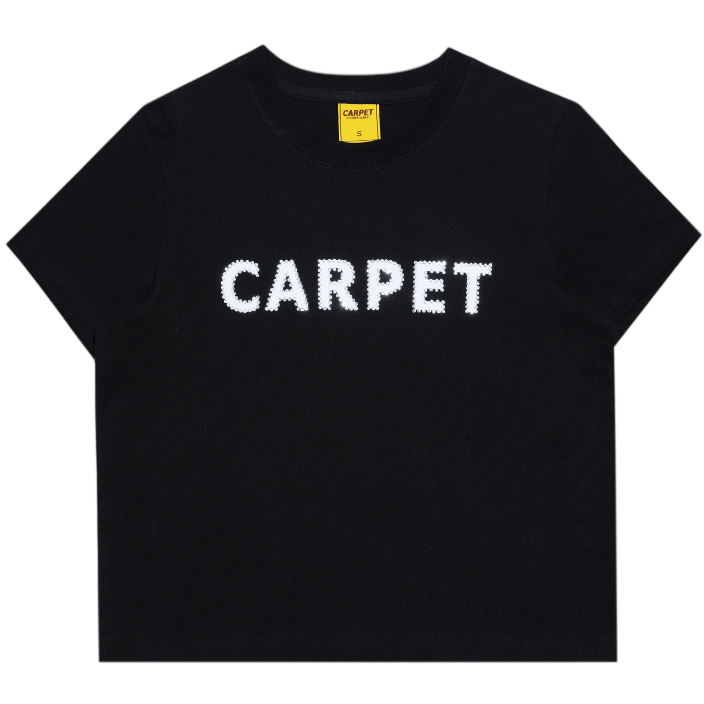 Carpet Company Girl Rhinestone Tee - Black