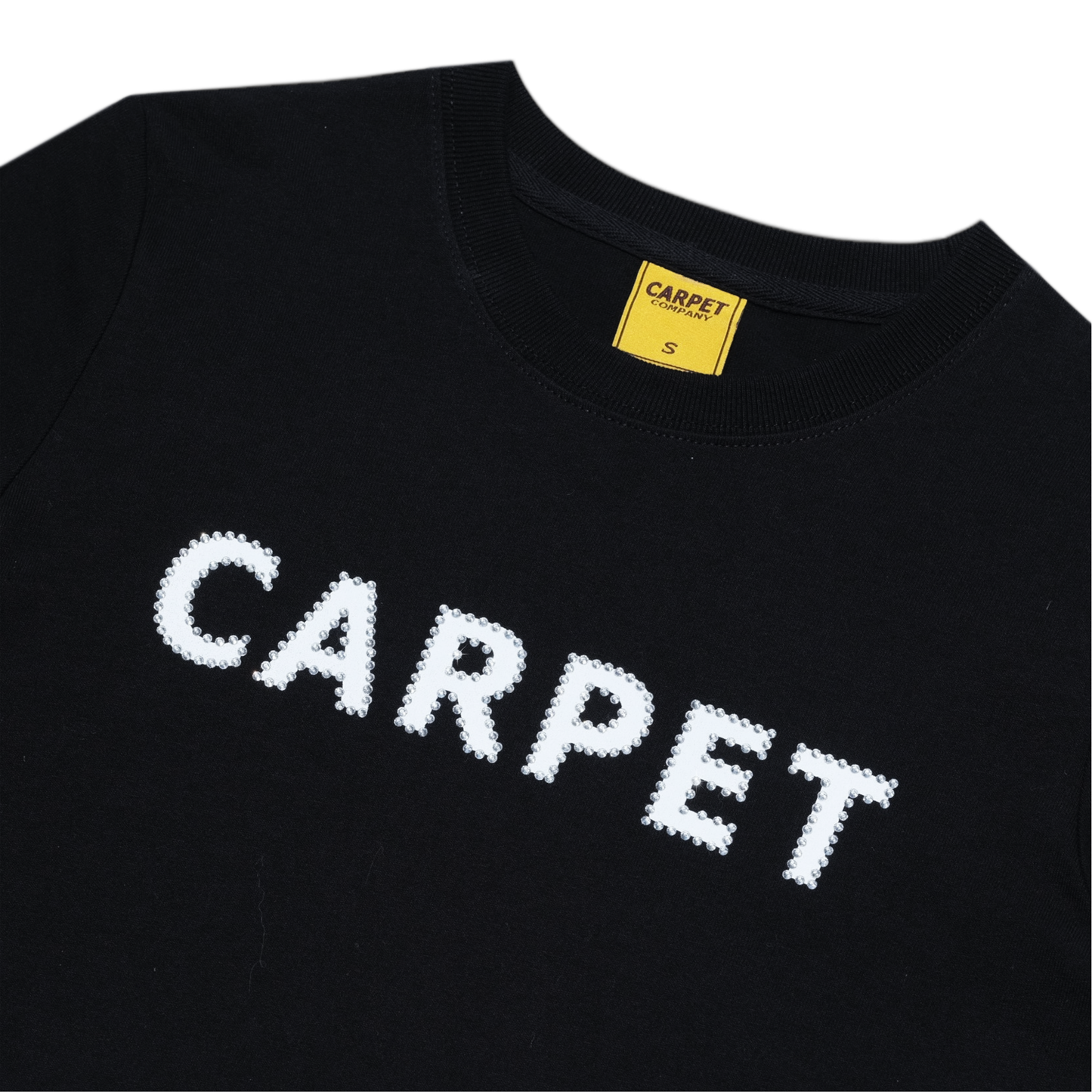 Carpet Company Girl Rhinestone Tee - Black