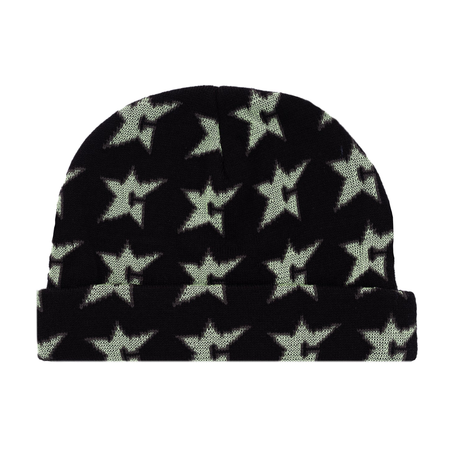 Carpet Company C-Star Glow In The Dark Beanie - Black