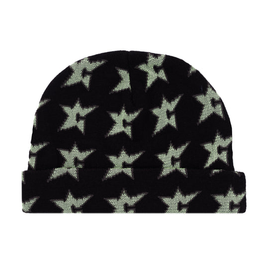 Carpet Company C-Star Glow In The Dark Beanie - Black