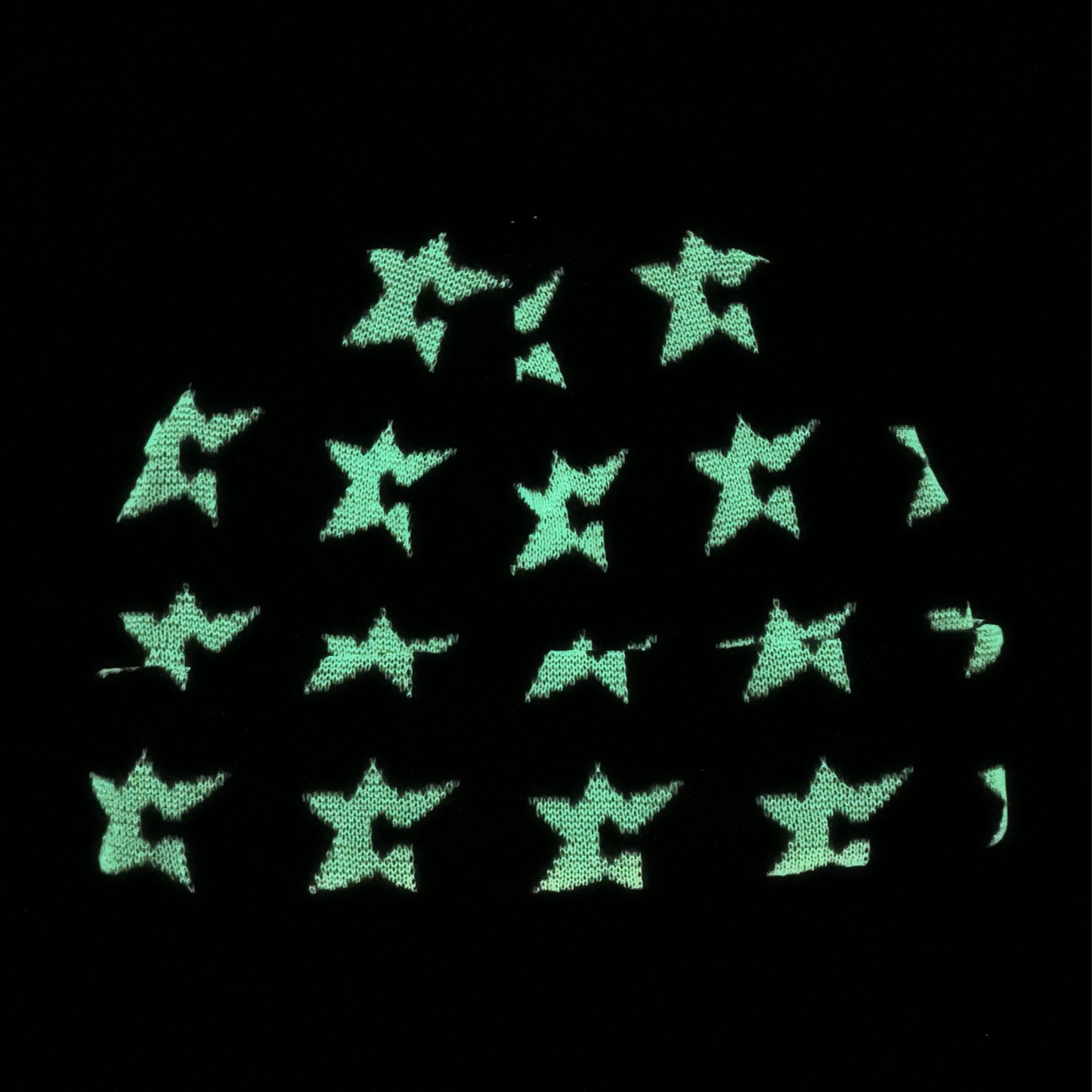 Carpet Company C-Star Glow In The Dark Beanie - Black