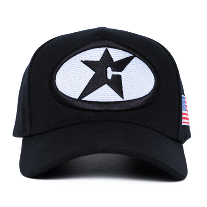 Carpet Company C-Star Glow In The Dark Hat - Black