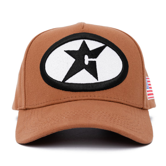 Carpet Company C-Star Glow In The Dark Hat - Brown