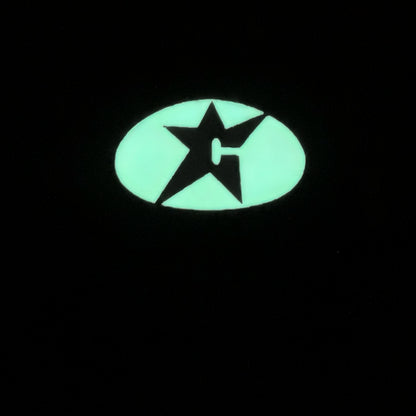 Carpet Company C-Star Glow In The Dark Hat - Black