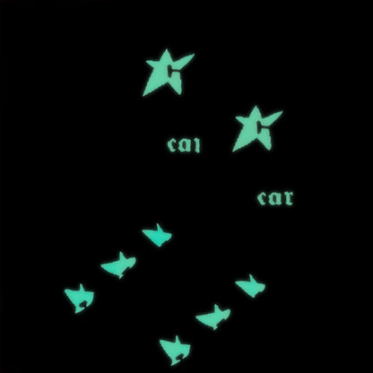 Carpet Company C-Star Glow In The Dark Sock - White