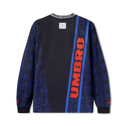 Butter Goods X Umbro Goalie Longsleeve Jersey - Black/Blue