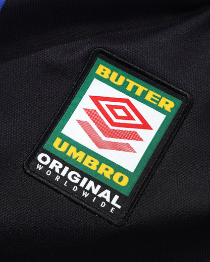 Butter Goods X Umbro Goalie Longsleeve Jersey - Black/Blue