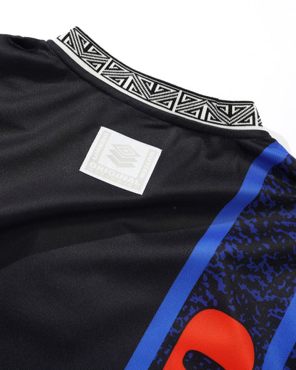 Butter Goods X Umbro Goalie Longsleeve Jersey - Black/Blue