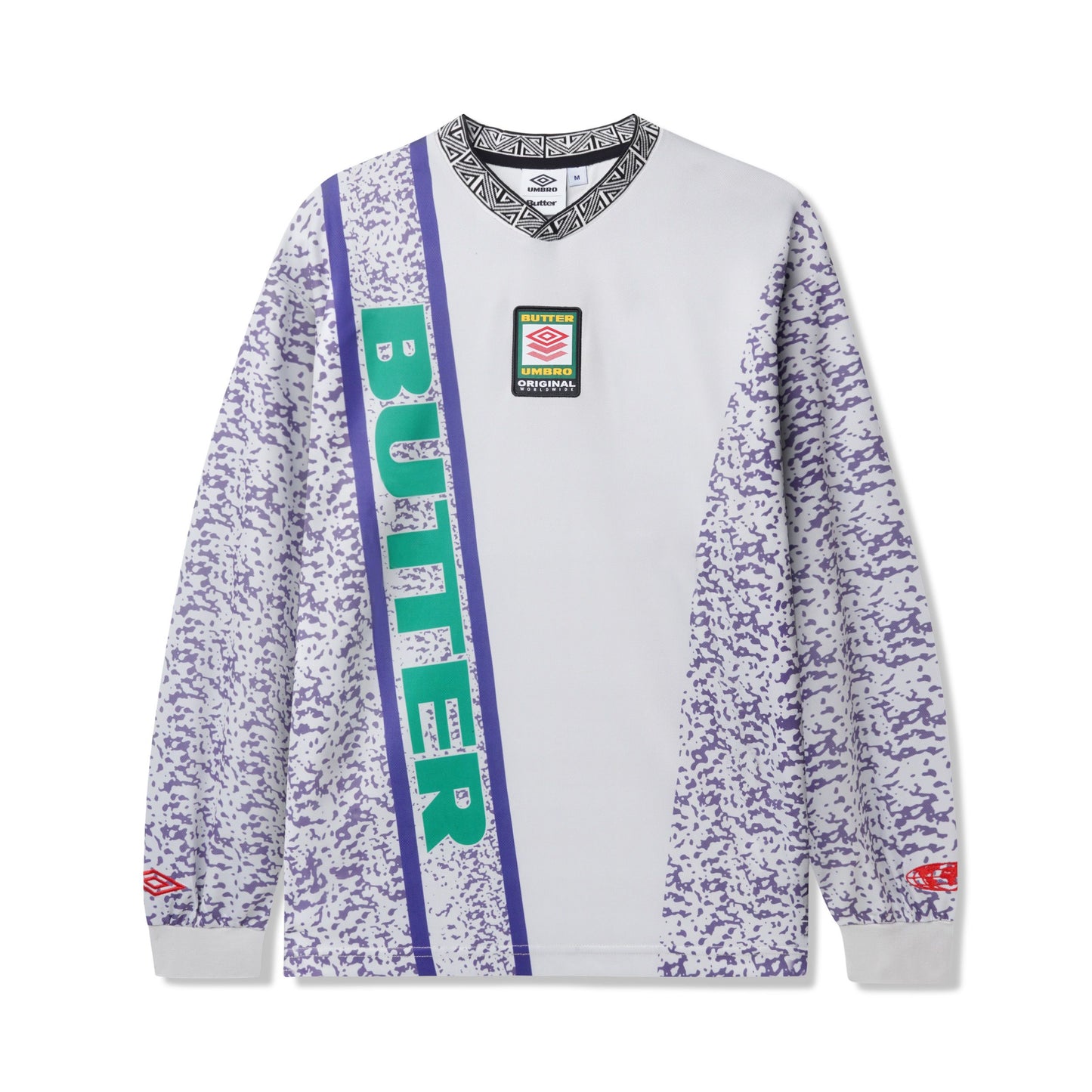 Butter Goods X Umbro Goalie Longsleeve Jersey - Cement/Dusk