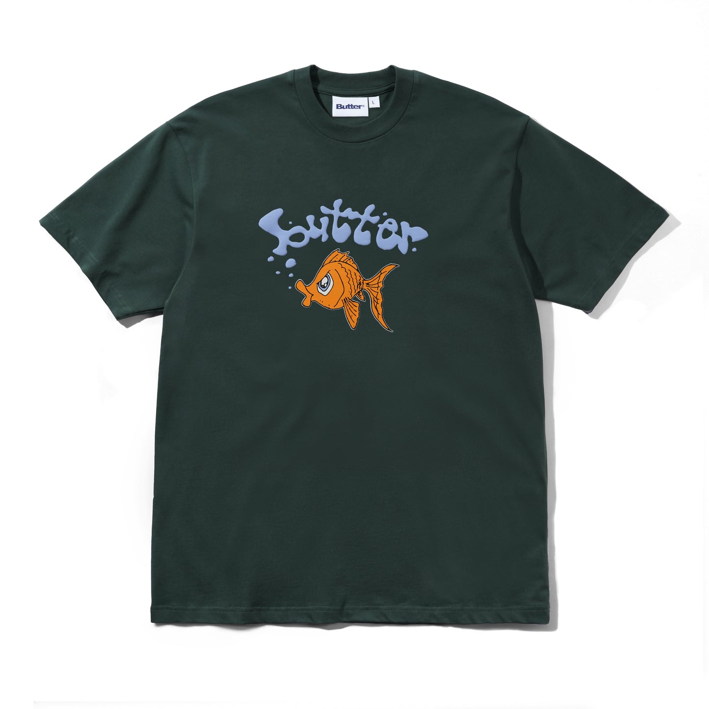 Butter Goods Goldfish Tee - Dark Forest