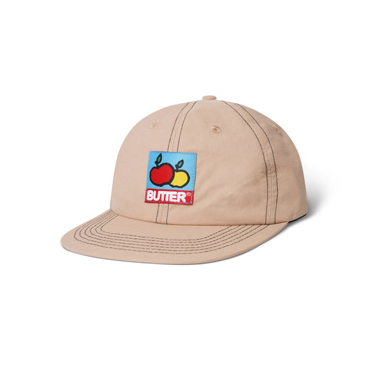 Butter Goods Grove 6 Panel Cap - Khaki