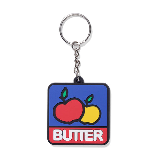 Butter Goods Grove Rubber Keychain - Black